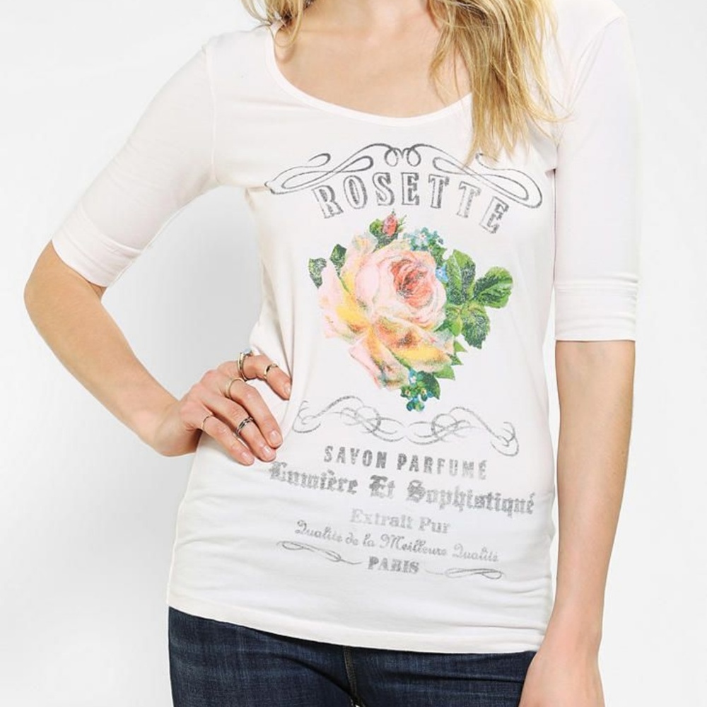 {Urban Outfitters} Rosette Ballet Top
